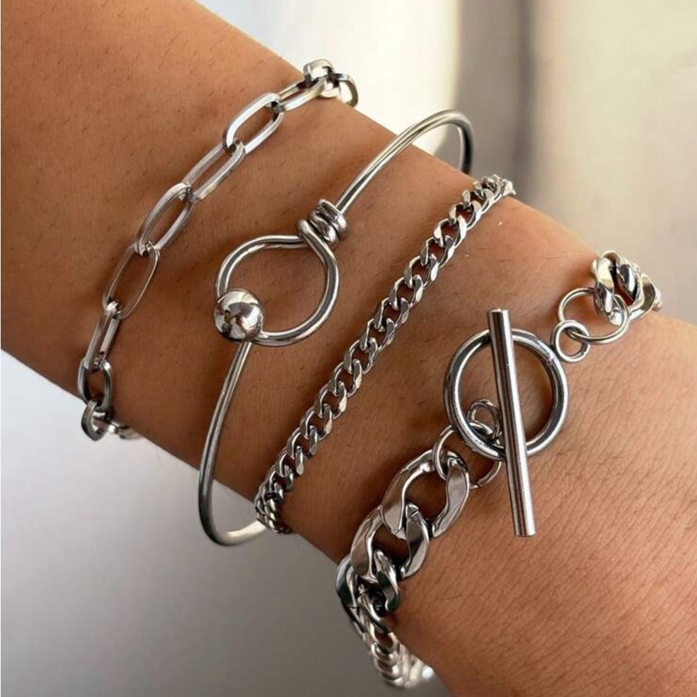 STAINLESS STEEL BRACELET LOT